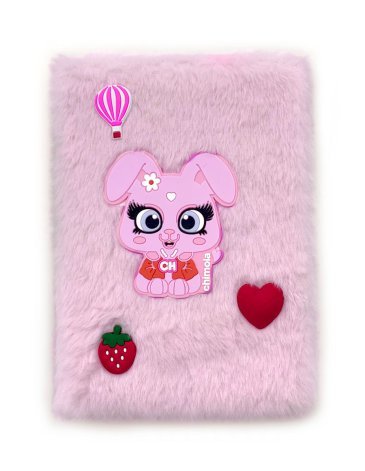 Cuaderno chimola A5 TEDY Bunny 80 hojas RAYADAS tapa dura