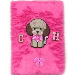 Cuaderno chimola A5 TEDY poddle 80 hojas RAYADAS tapa dura