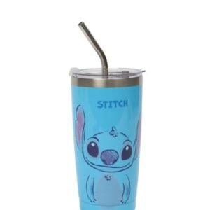 VASO TERMICO DISNEY STITCH  ACERO INOXIDABLE 600 ML