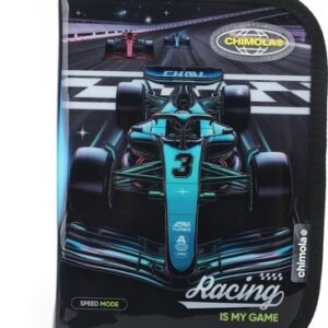 Cartuchera racing club desplegable rígida