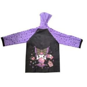 PILOTO DE LLUVIA KUROMI TALLE MÉDIUM (5 A 8 AÑOS)