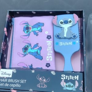 SET DE CEPILLO + PORTACOSMÉTICOS STITCH DISNEY.