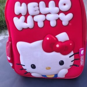 Mochila WABRO hello kity "12" ROJO
