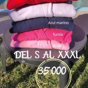 BATA POLAR CON RASO S AL XXXL