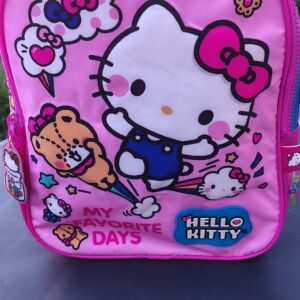 Mochila wabro hello Kitty rosa 12'